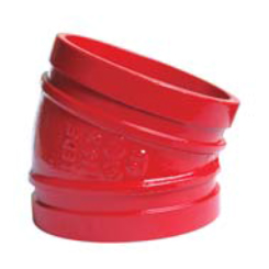Grooved 22.5°Elbow
